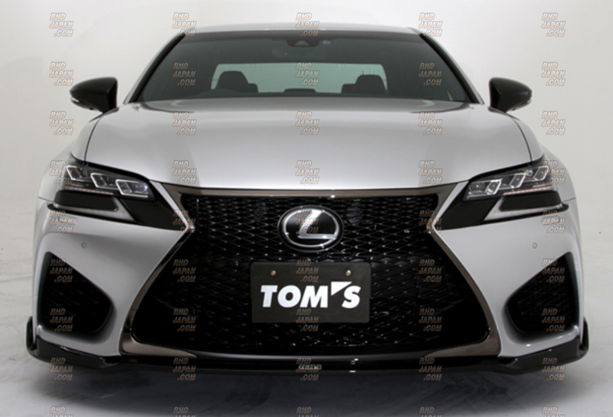 TOM'S Front Diffuser Wet Carbon Fiber - Lexus GS-F URL10 - RHDJapan